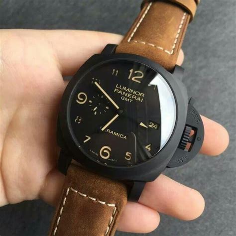 panerai luminor ceramic black replica|Panerai alternatives.